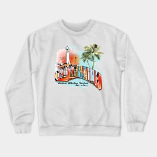 lahaina hawaii retro Crewneck Sweatshirt